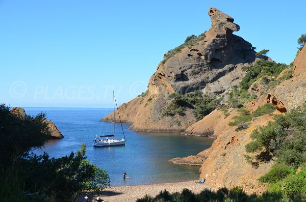 Calanque von Figuerolle in La Ciotat