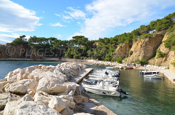 Photo of calanque of Figuière in Ensues la Redonne - France