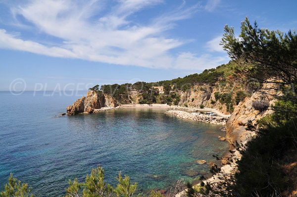 Calanque de Figuières sur la Côte Bleue