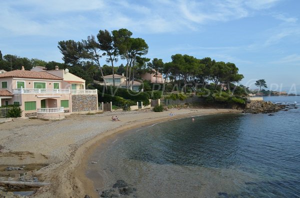 La plage du Four à Chaux de St Aygulf