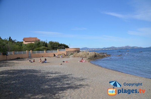 Photo de la calanque des Louvans à St Aygulf