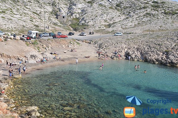 calanque de la Maronaise à Marseille