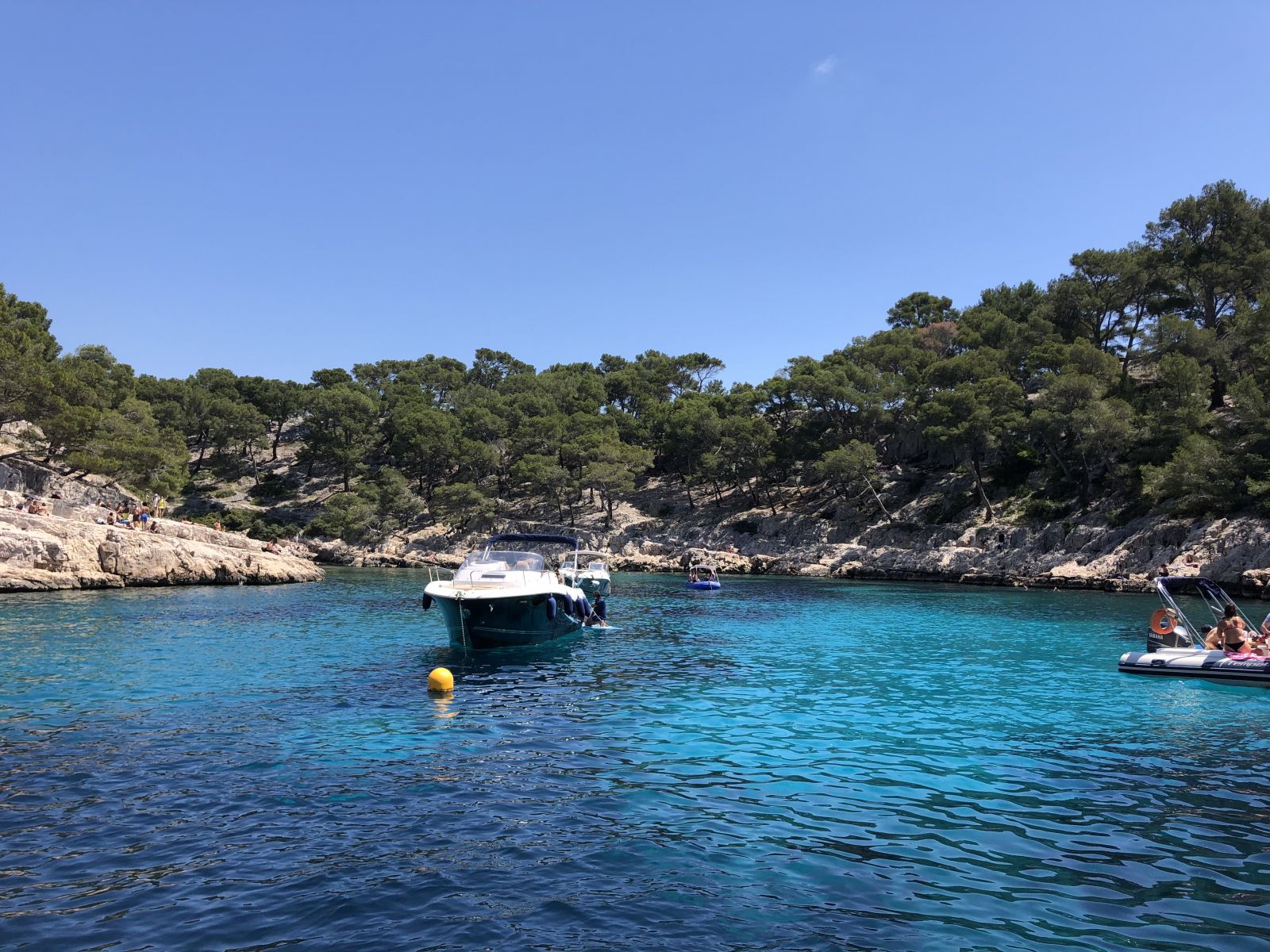 Entrance to the Port Pin calanque