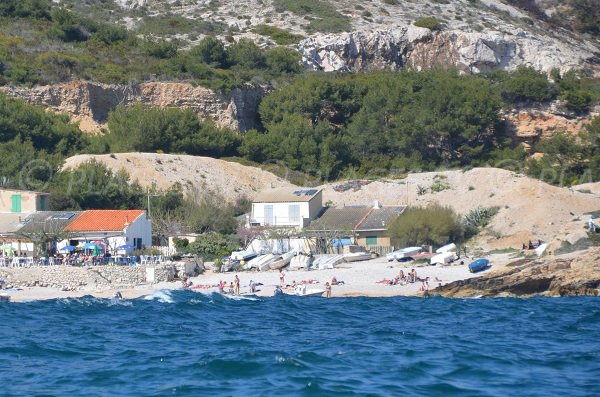 Calanque de Marseille accessible à pied