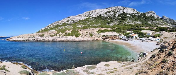 Beautiful calanque in Marseille