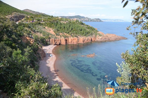 Most beautiful calanque in Agay - Maubois