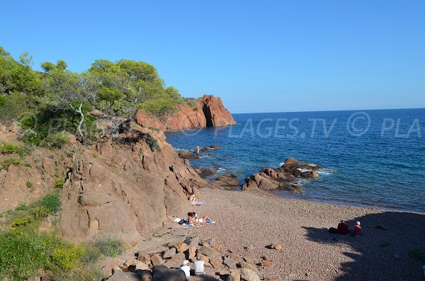 Spiaggia di Maupas a Agay - Francia