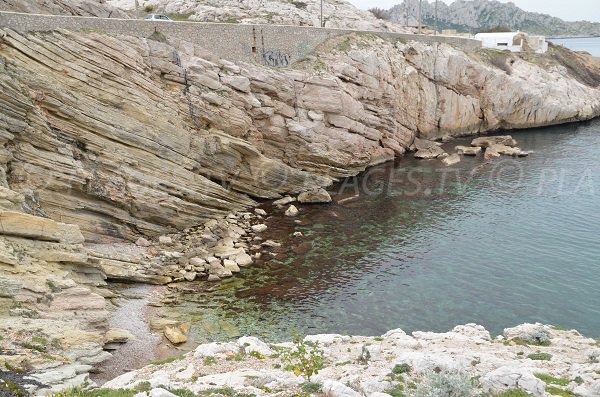 Calanque du Mauvais Pas in Marseille in France