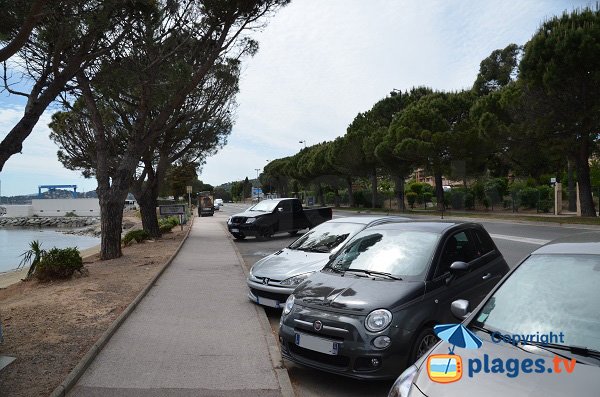 Parcheggio della spiaggia Peiras - Les Issambres