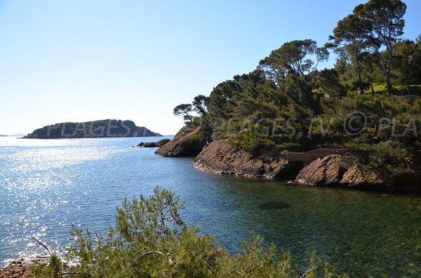 Beach of Petit Mugel in La Ciotat