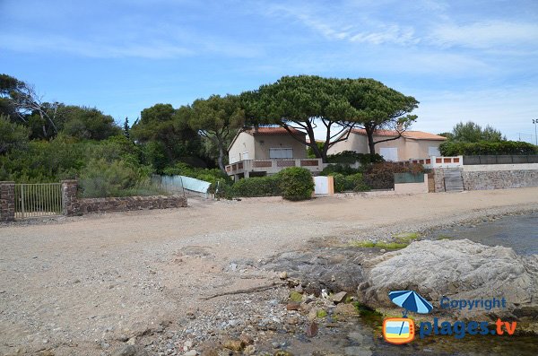 Environnement de la calanque de la Pinède - Les Issambres