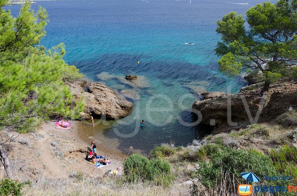 Calanque de la Plageolle sur l'ile Verte (13)