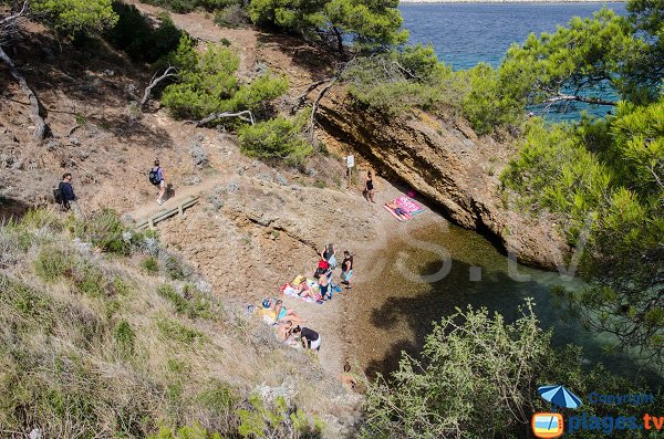 Accès à la calanque de Plageolle - La Ciotat - Ile Verte