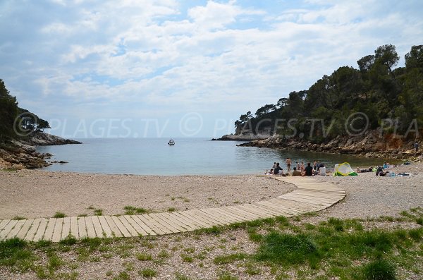 Calanque à St Cyr sur Mer