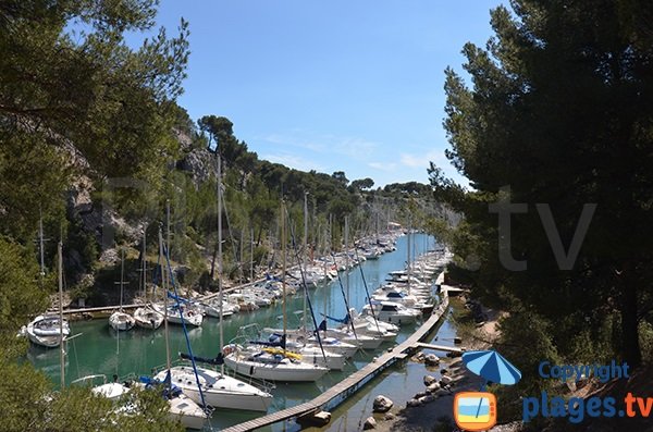 Port Miou Calanque in Cassis - France