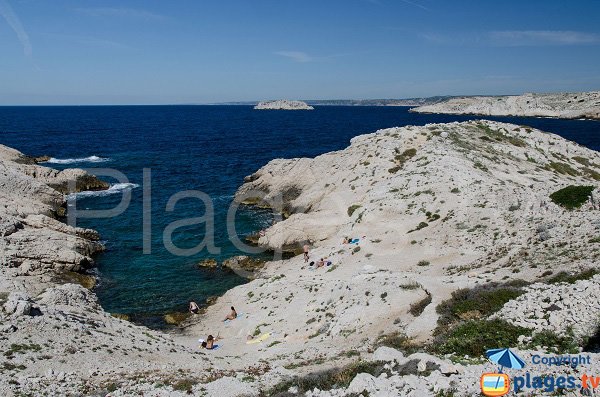 Photo of Pousterlo calanque in Frioul island - France