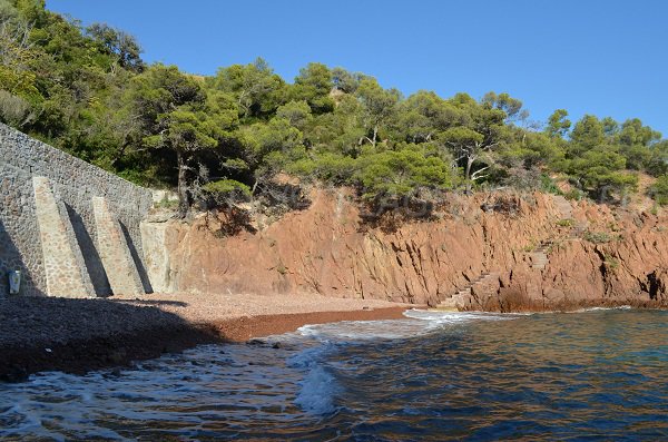 Estérel calanque in Agay in France