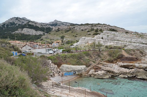 Calanque de Saména à Marseille