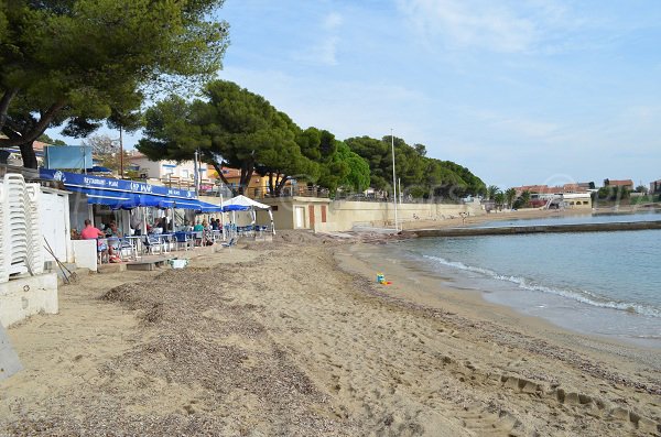 Restaurant am Strand von San-Peire