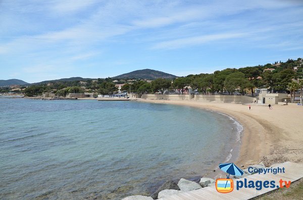 Foto des Strandes von San Peire - Les Issambres