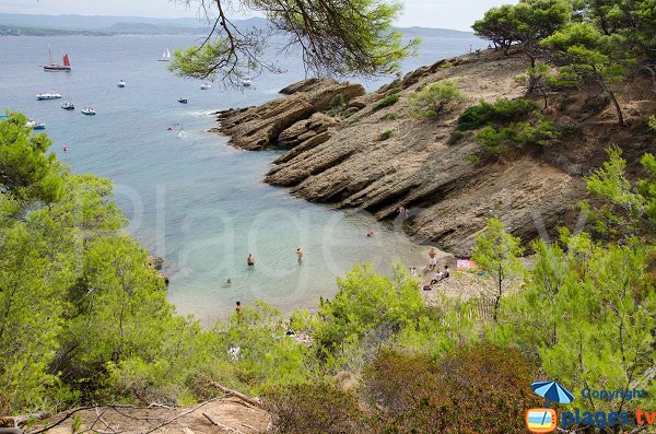 Photo de la calanque de Seynerolles sur l'Ile Verte - La Ciotat