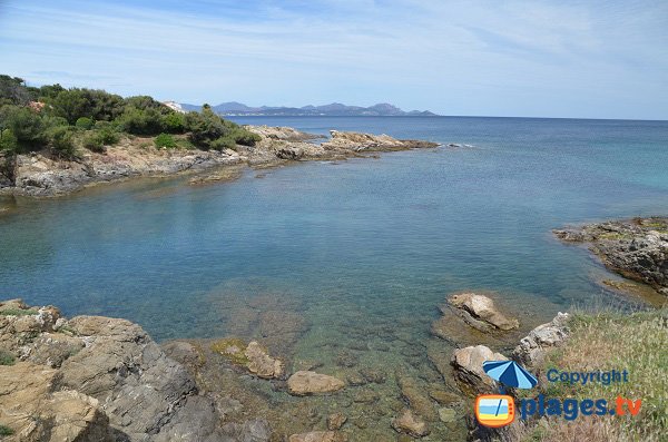 Rocche della calanque Tardieu - Les Issambres