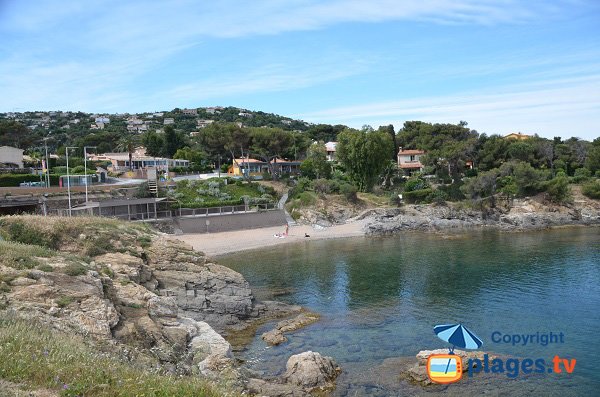 Photo de la calanque de Tardieu - Les Issambres