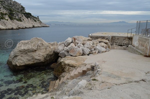 Calanque of Côte Bleue in France