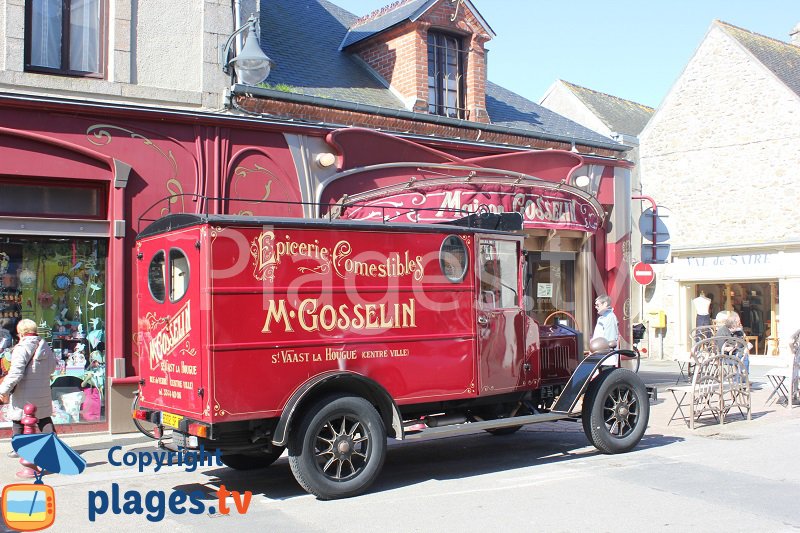 camionnette de collection de l'epicerie fine Gosselin