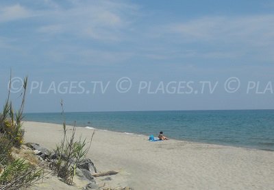 Canale di Verde beach in Corsica