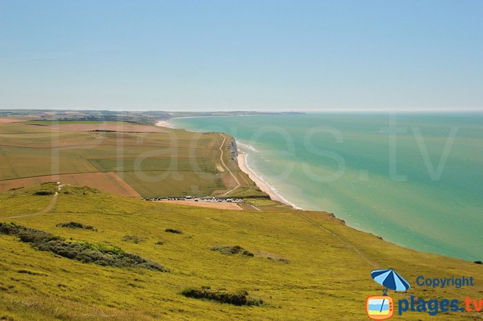 Le Cap Gris Nez depuis le Cap Blanc Nez