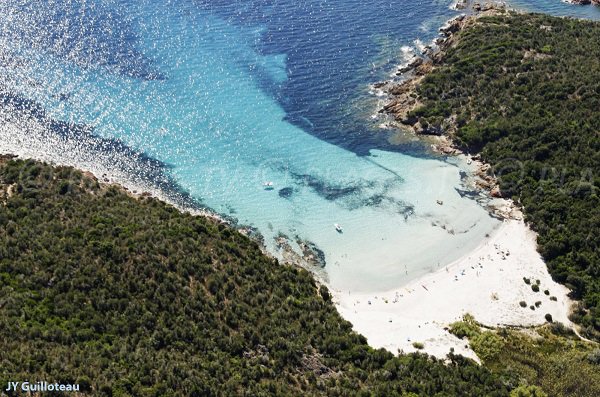 Bay of Caratagju in Corsica