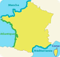 côtes françaises