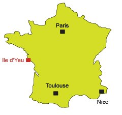 ile d yeu carte de france