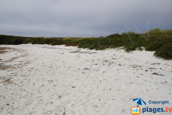 Plage au sud-ouest de l'ile de Batz