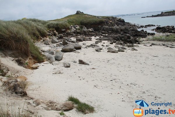 Plage la plus au sud de l'ile de Batz