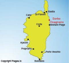 Mappa di Sorbo Ocagnano - Corsica