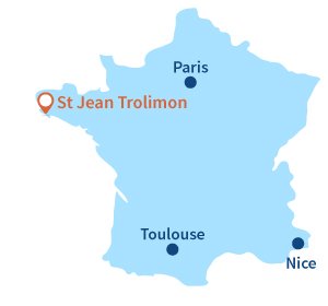 Où se trouve St Jean Trolimon en Bretagne