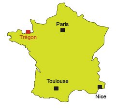 Carte de Trégon