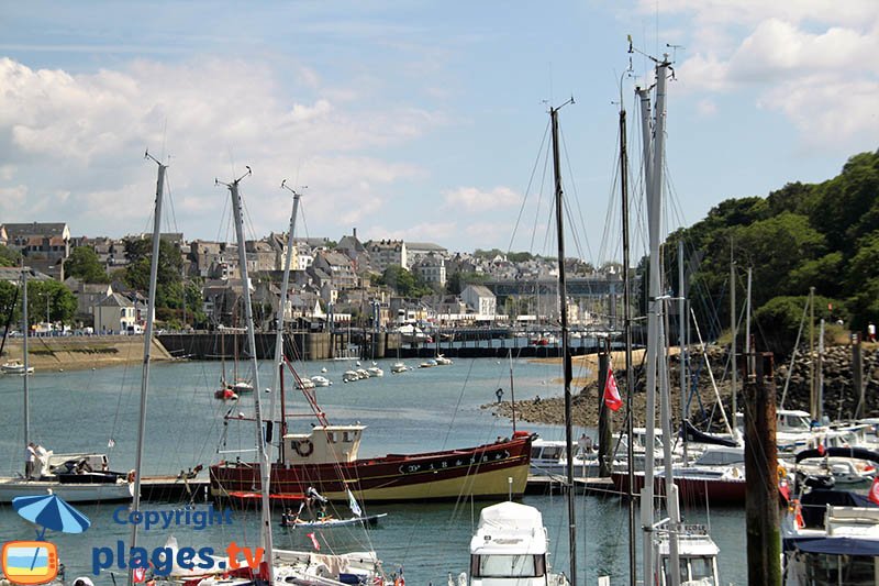 Centre de Douarnenez en Bretagne