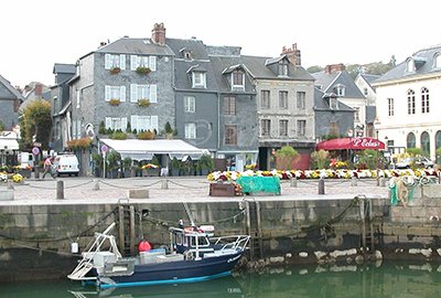 Honfleur in Normandy in France