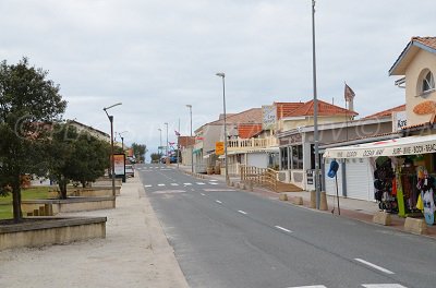 Centre ville d'Hourtin-Plage