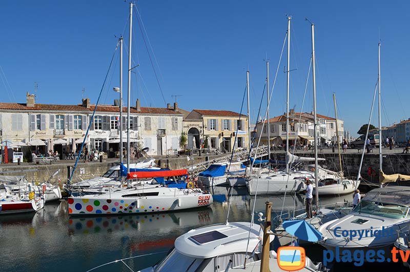 Le port et le centre de Saint Martin de Ré