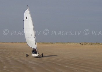 Char à voile à La Faute sur Mer