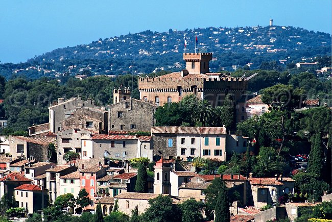 Le Haut de Cagnes with its Grimaldi castle - French Riviera