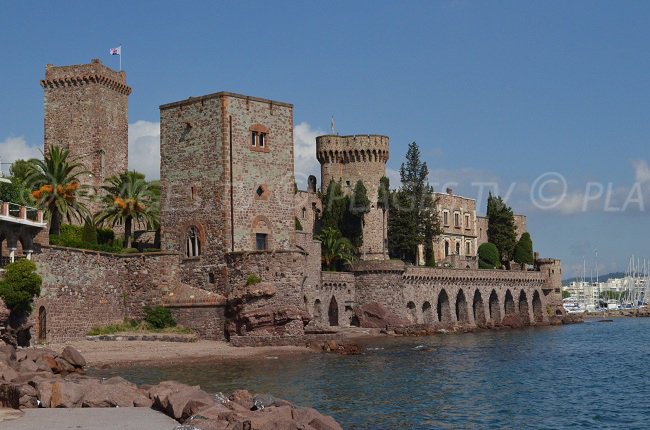 Le château de Mandelieu la Napoule