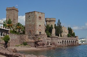 Castle of Napoule in France