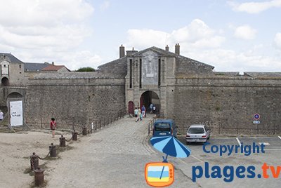 Citadel of Port-Louis in Brittany in France