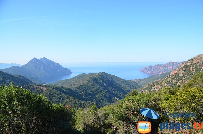 Golfe de Porto en Corse