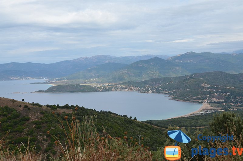 Golfe de Sagone : vue générale